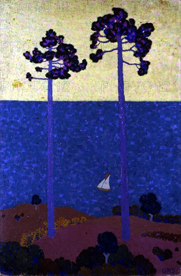 RIBEMONT DESSAIGNES GEORGES 1884/1974
EN TRAVAS - 1907 - 75x50 - O/C
CANNES, MUSEO DE LA