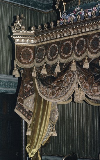 ADAM ROBERT 1728/92
INTERIOR-CAMA NEOCLASICA-1776
LONDRES, OSTELEY PARK/ COUNTRY
INGLATERRA