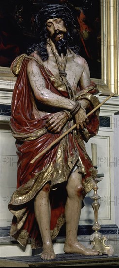 ROLDAN LUISA(ROLDANA) 1654-1704
ECCE HOMO-ESCULTURA S XVII
CADIZ, MUSEO CATEDRAL
CADIZ