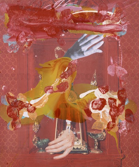 GALINDO JORGE 1964/
BABY DOLL,IMAGES D'UNE PATRIE I- 2003- TECNICA MIXTA SOBRE TELA-180x150