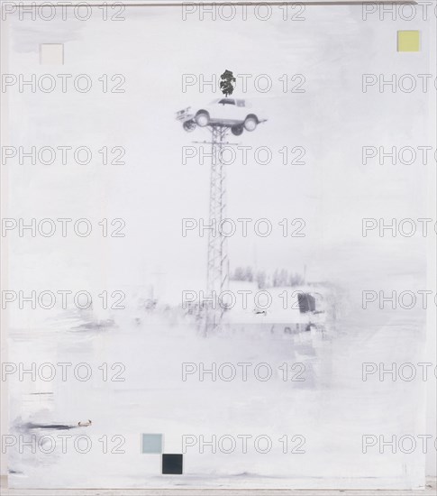UGALDE JUAN 1958-
MAS BIEN PAJARRACOS - 2004 - 230x200 - TECNICA MIXTA/TELA
MADRID, GALERIA