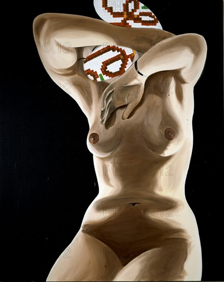 GALINDO JORGE 1964/
(CROQUIS DE LOS CUELLOS) - 2003 - 250x200
MADRID, GALERIA SOLEDAD