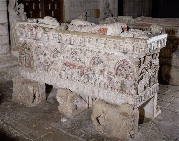 SEPULCRO DEL INFANTE DON FELIPE HIJO DE FERNANDO III EL SANTO - S XIII - GOTICO