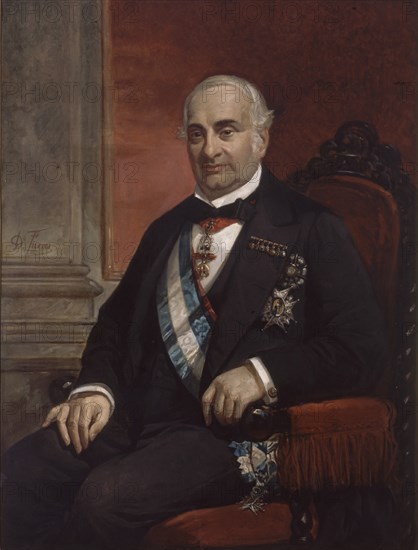 FIERROS DIONISIO 1827/94
RETRATO DE ALEJANDRO MON 1801/82-AUTOR DE LA REFORMA TRIBUTARIA- S XIX