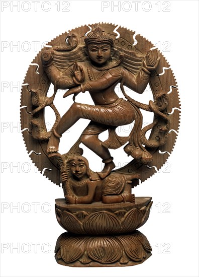 SIVA SEÑOR DE LA DANZA DANZANDO EN UN CIRCULO DE FUEGO - DIOS HINDU
MADRID, COLECCION