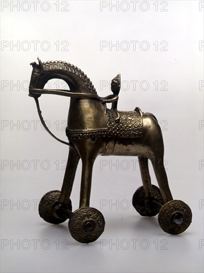 CABALLO CON RUEDAS REALIZADO EN BRONCE - ARTE HINDU
MADRID, COLECCION PARTICULAR
MADRID

This