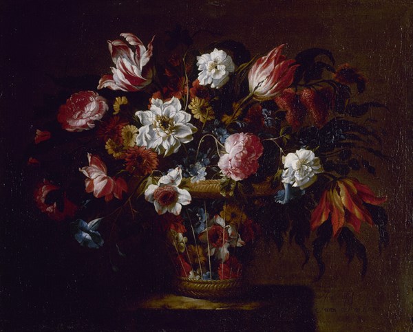 ARELLANO JUAN DE 1614/1676
FLORES - S XVII - BARROCO ESPAÑOL
MADRID, COLECCION MANUEL