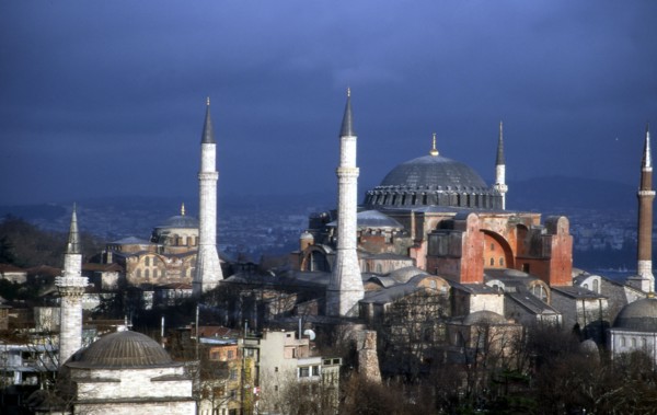 Basilique Sainte Sophie à Istanbul, Turquie