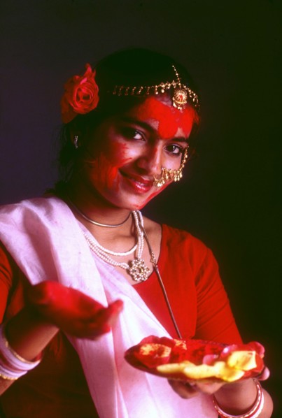 Fête du Holi, en Inde
