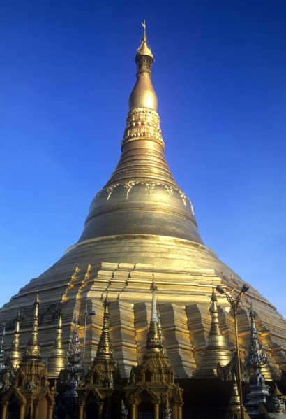 Shwedagon Pagoda in Yangon Myanmar