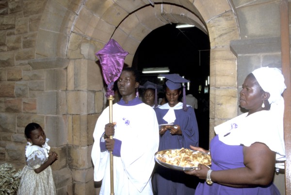 End of Mass Holy Trinity Church Accra Ghana