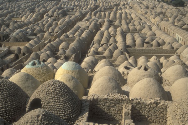 Ancient Muslim necropolis in Minya Egypt