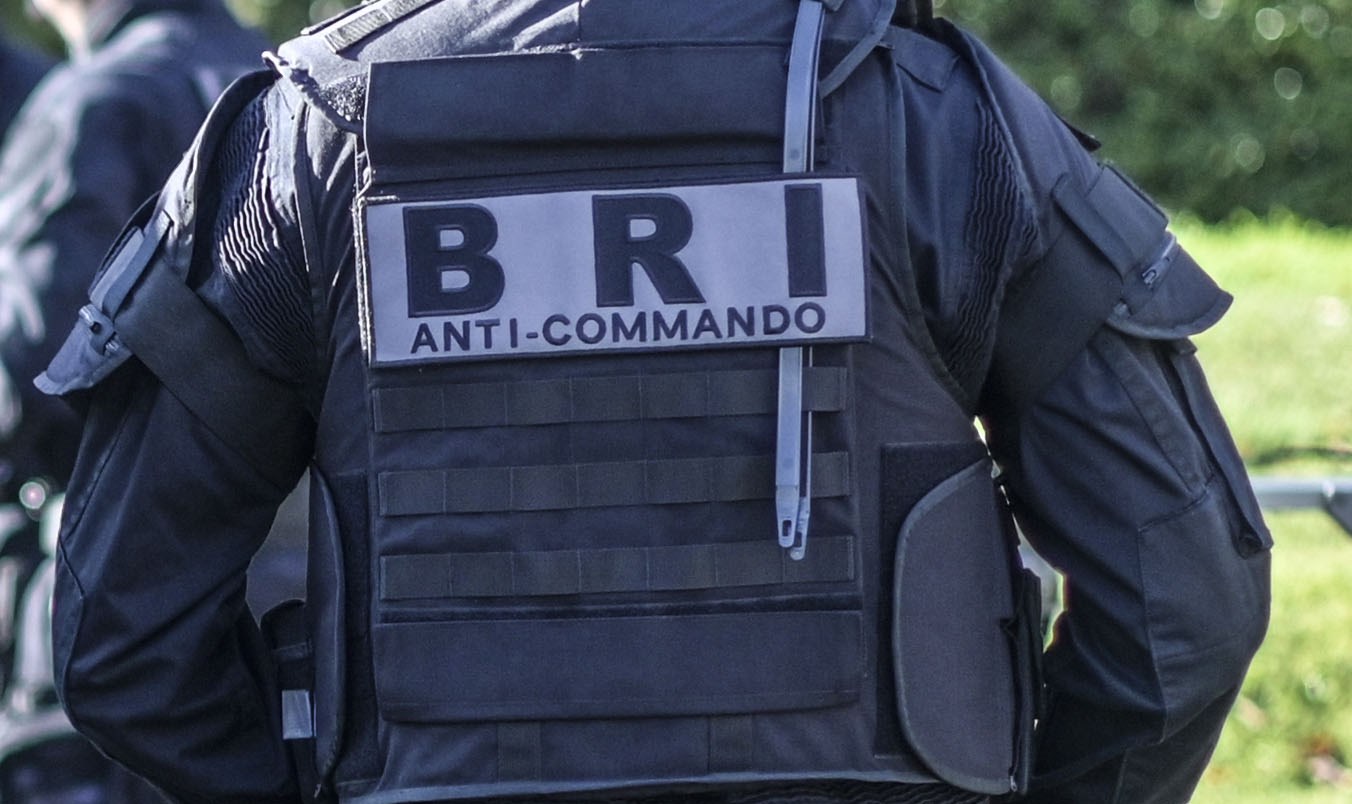 Equipe de la BRI en intervention, novembre 2020