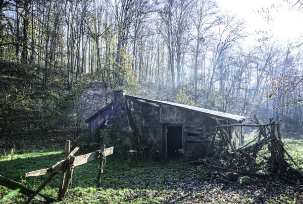 Abandoned hut