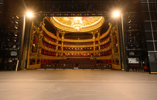 Salle de l'Opéra Garnier à Paris