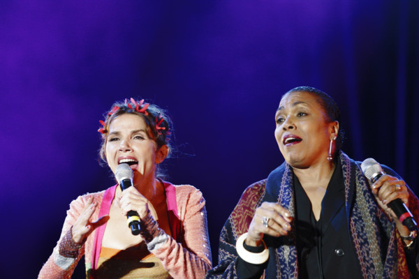 Victoria Abril et Dee Dee Bridgewater, 2006