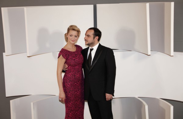 Virginie Efira and François-Xavier Demaison, 2010