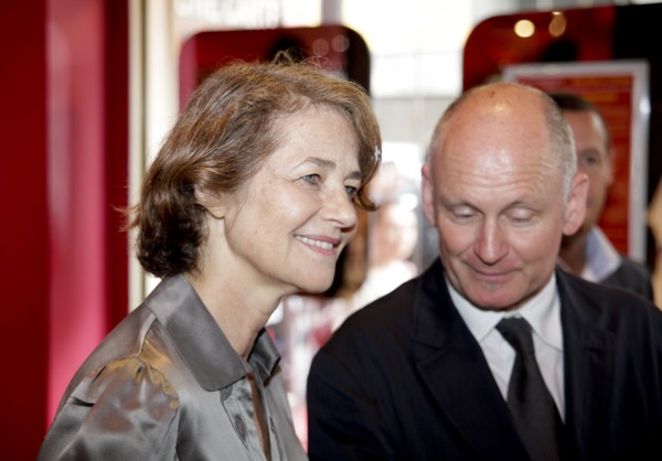 Charlotte Rampling et Christophe Girard, 2010