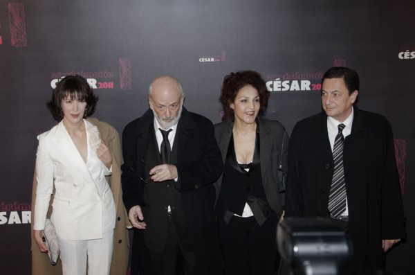 Anne Alvaro and Bertrand Blier, 2011
