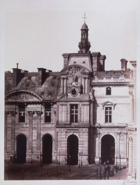 Baldus, Paris, Louvre, Pavillon de Rohan