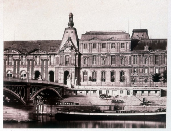 Baldus, Paris, Louvre, Pavillon de Lesdiguières