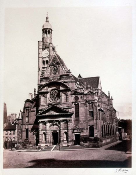 Baldus, Paris, Eglise Saint-Etienne du Mont