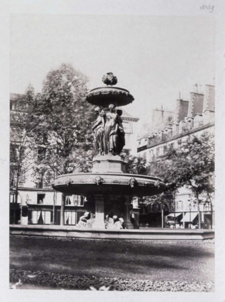 Baldus, Paris, Louvois fountain