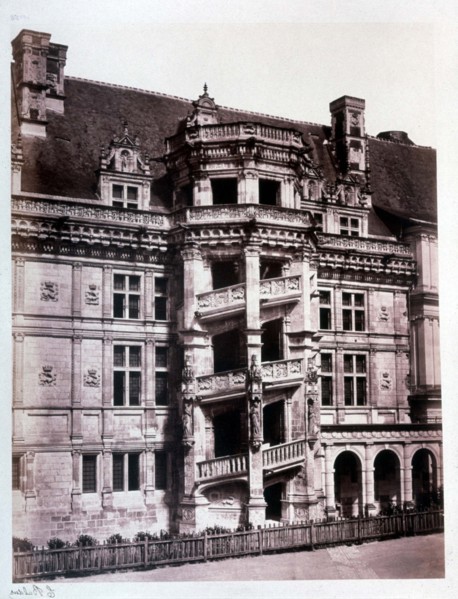 Baldus, Château de Blois, cour intérieure