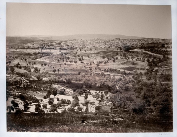 Frith Francis, Palestine, Jérusalem, vue panoramique