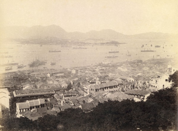 La rade de Hong Kong (Chine)