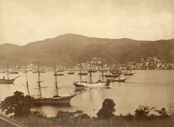 La baie de Hong Kong (Chine)