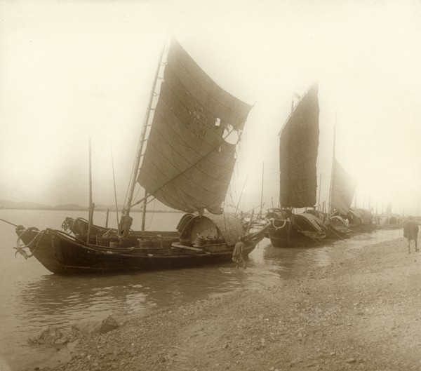 Bateau à Hangchow (Chine)