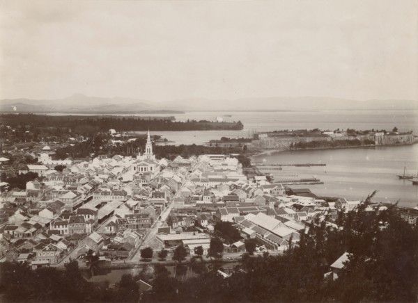 Antilles, vue de Fort-de-France