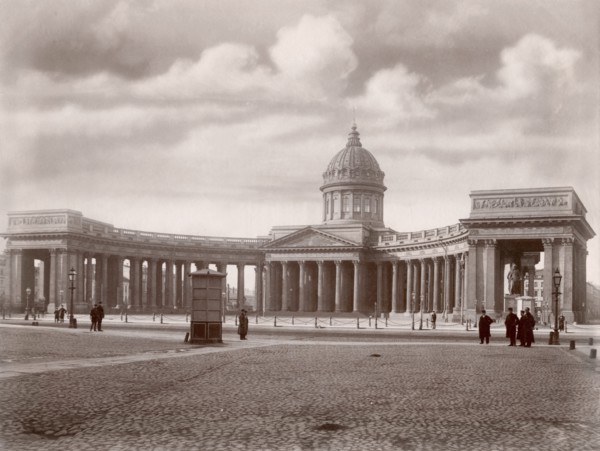Russie, cathédrale Notre-Dame de Kazan à Saint-Pétersbourg