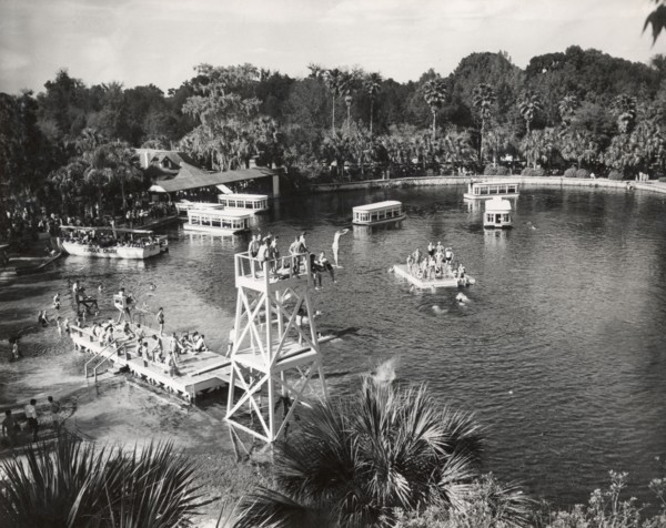 Panoramic view of Silver Springs, Florida