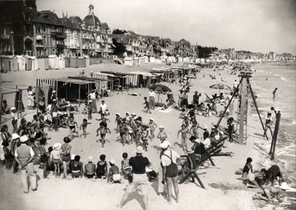 Holidays at La Baule, France, August 1937