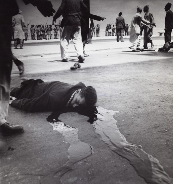 Shooting during the War in Algeria