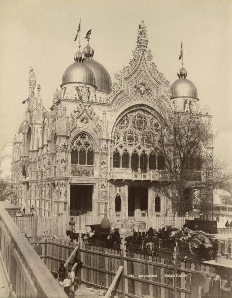 Paris. Exposition Universelle de 1900. Pavillon de l'Italie.