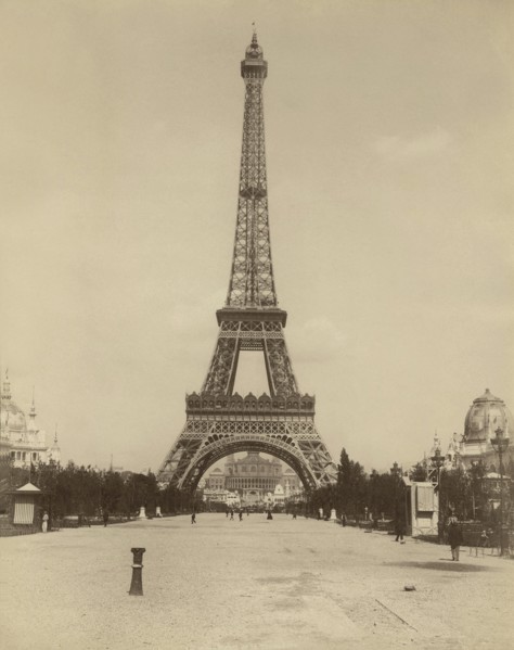 Paris. 1900 World Exhibition. The Eiffel Tower.