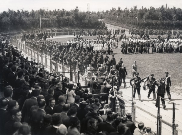 Polish youth celebration in Lens, 1939