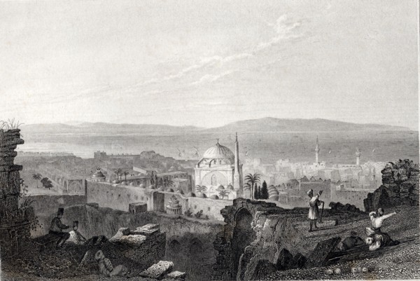 View over Acre (Palestine)