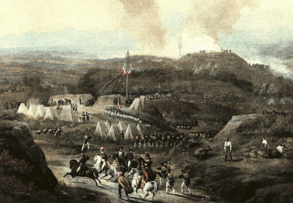 Taking back the Peyrestortes camp from the Spanish, 1793