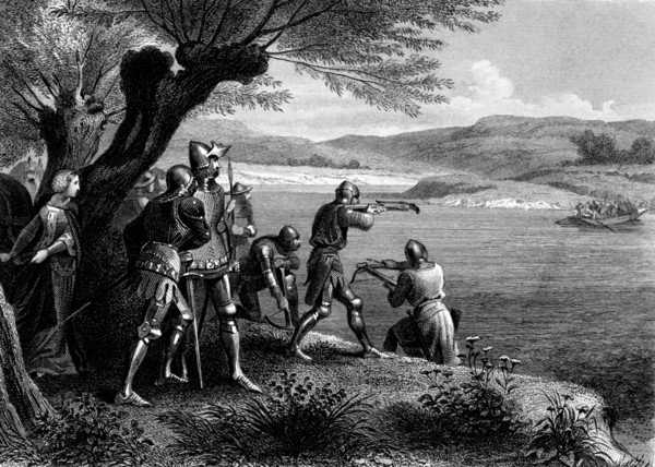 French mercenaries, Middle Ages