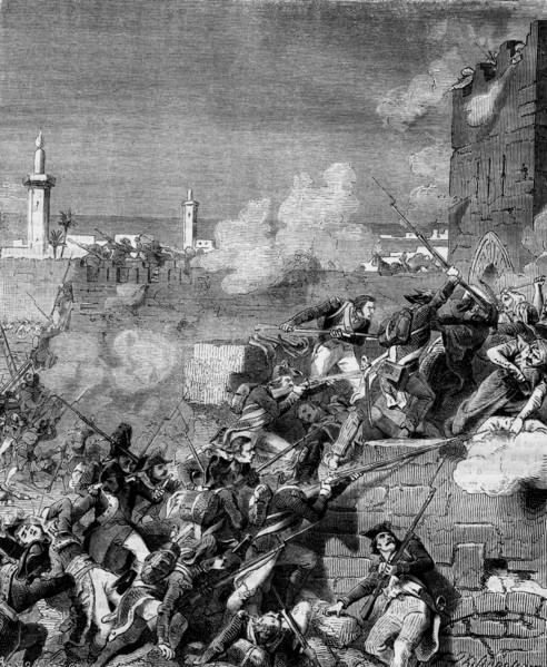 The storming of Alexandria, July 1, 1798