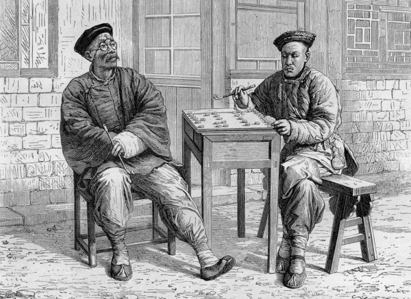 Chinese chess players