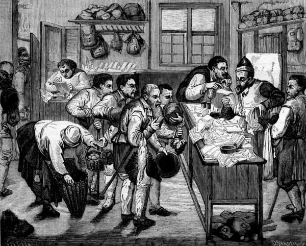 A 17th century French law office