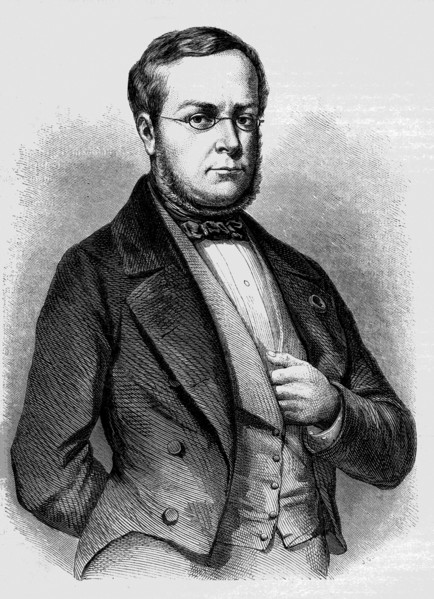 Portrait of Camillo Cavour