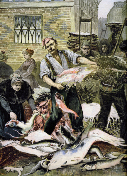 La halle aux poissons
