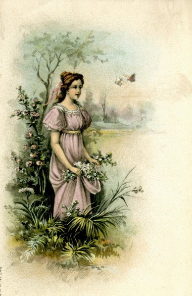 La cueillette de fleurs