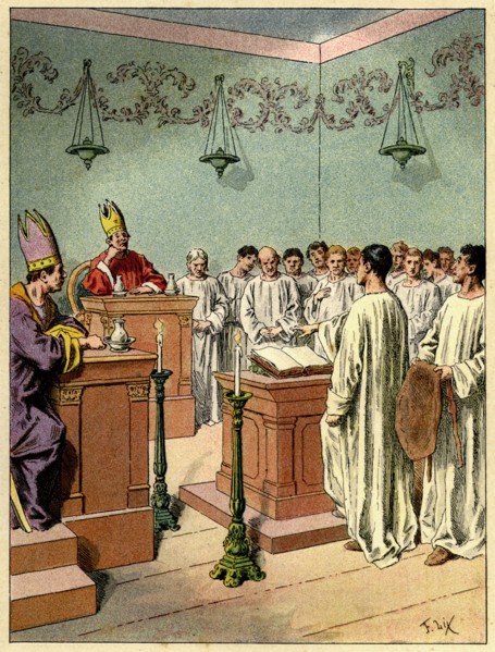 Mormon initiation of a new member